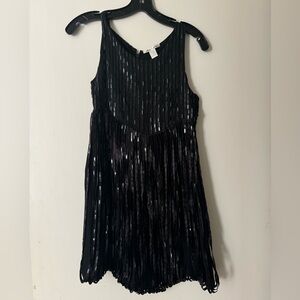 Alice + Olivia Bubble Hem Sequin Minidress | Size S
